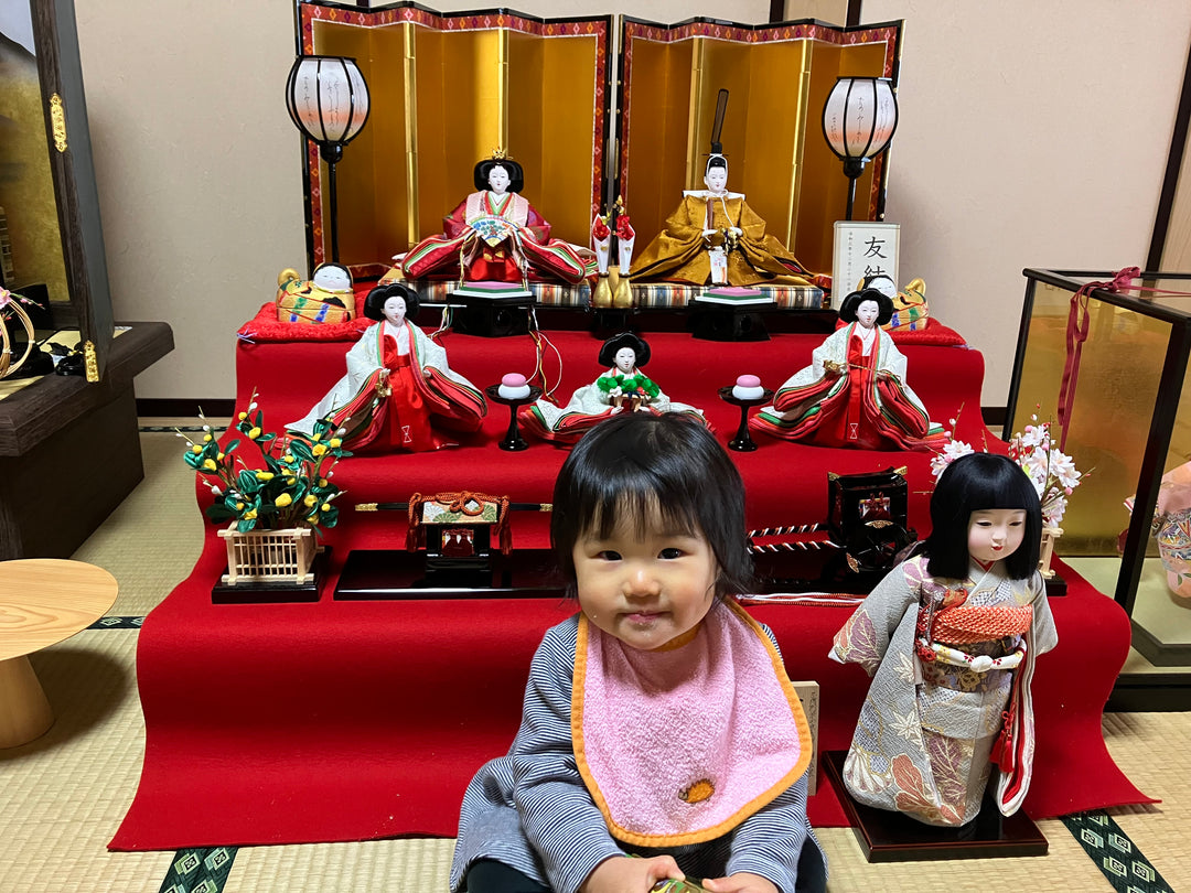京の人形工房　豆雛　陶器　雛人形　立ち雛 京の人形工房 豆雛 陶器 雛人形 立ち雛