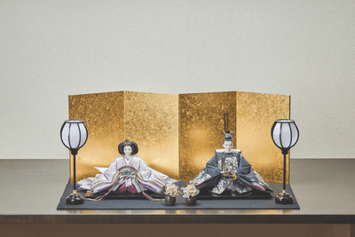 宵桜のおひなさま