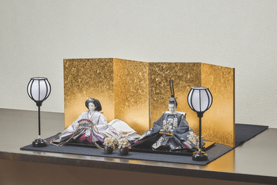 宵桜のおひなさま