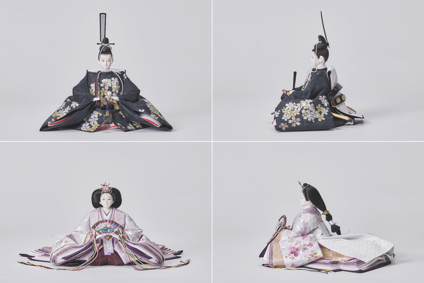 宵桜のおひなさま