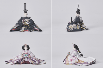 宵桜のおひなさま