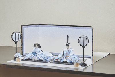 氷桜のおひなさま