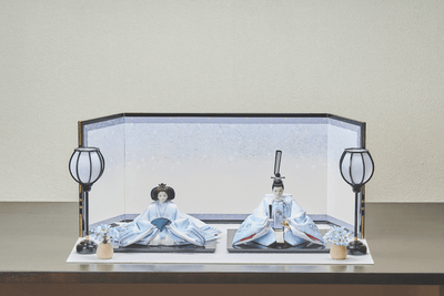 氷桜のおひなさま