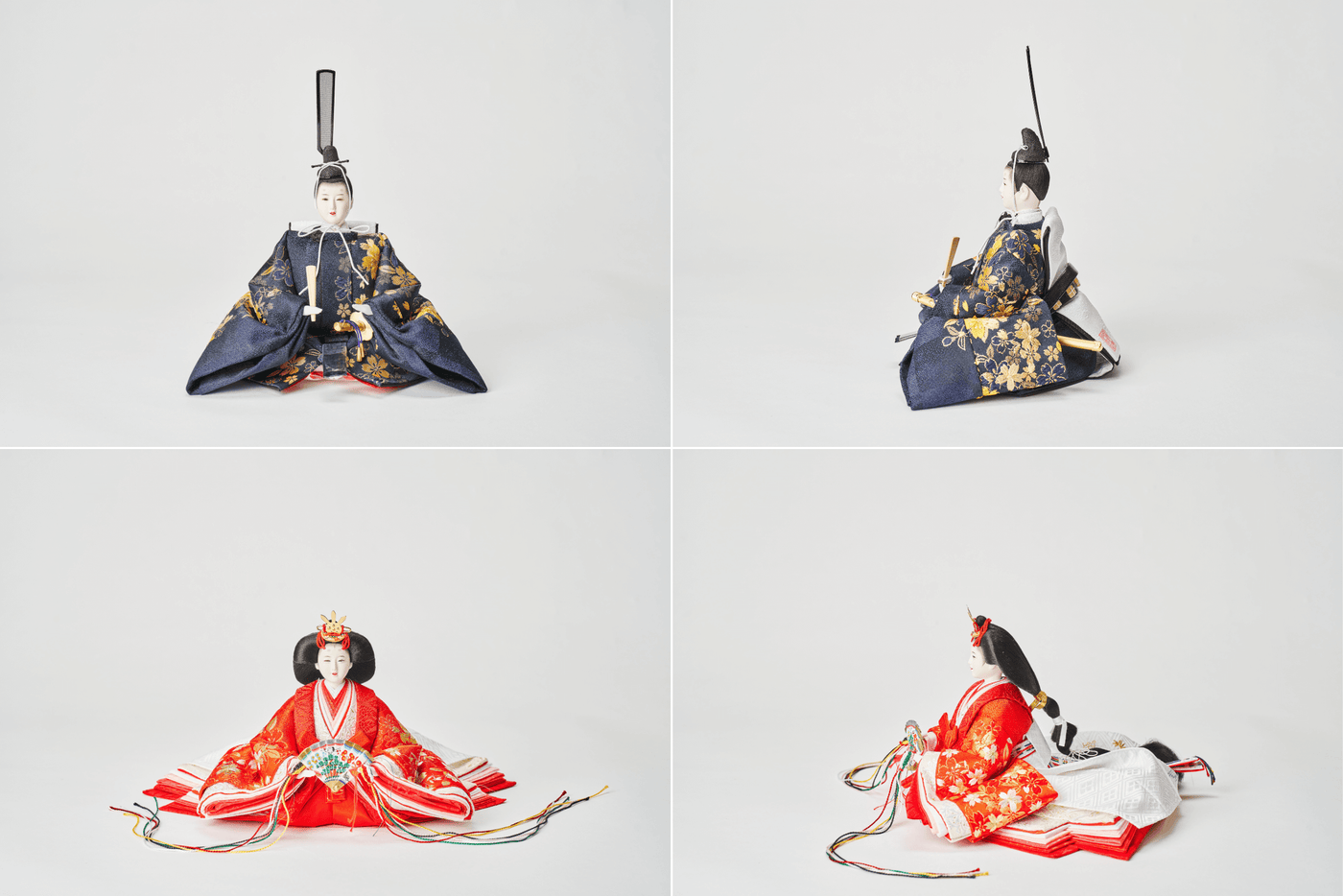 桜、舞い上がるおひなさま（中）