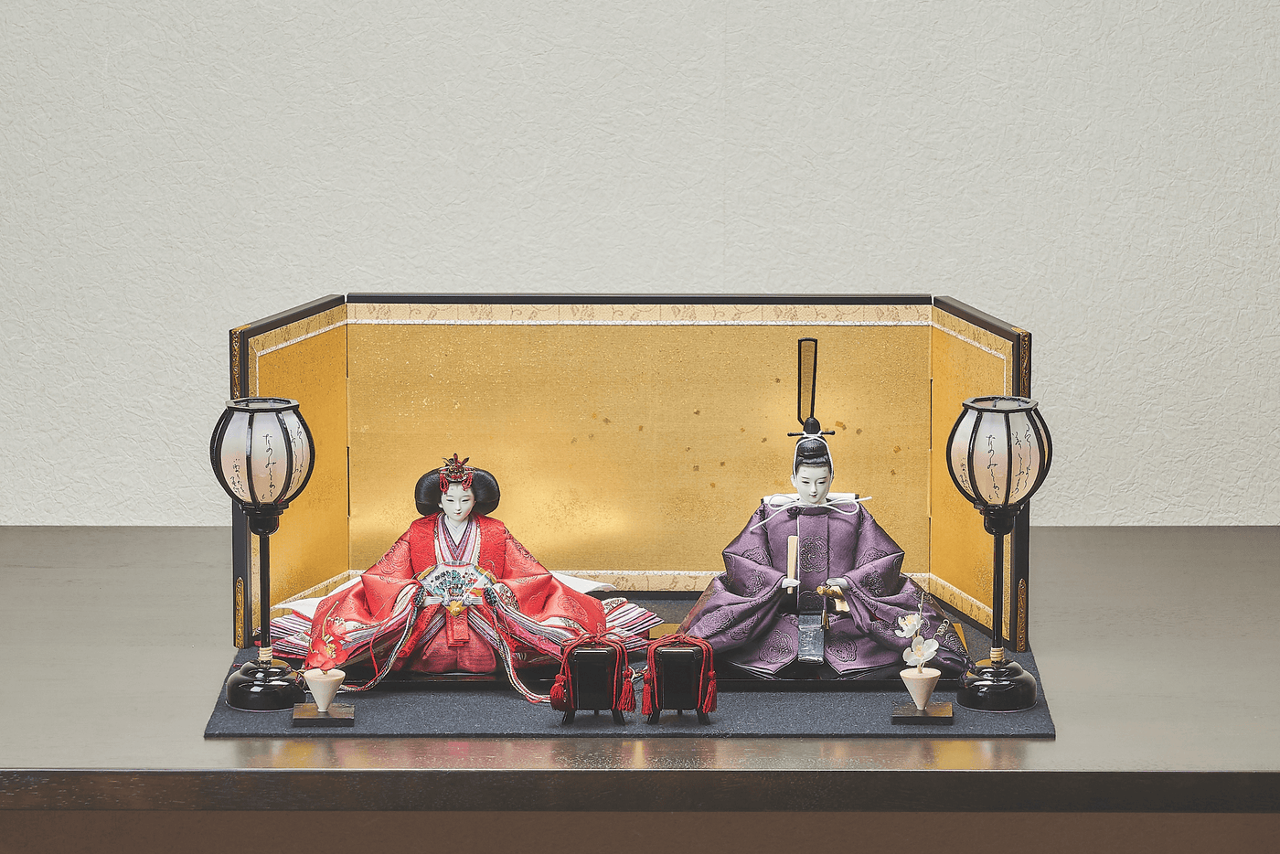 絹の艶、みやびのおひなさま