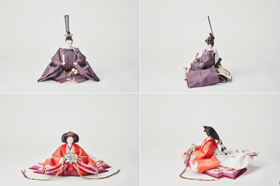 絹の艶、みやびのおひなさま