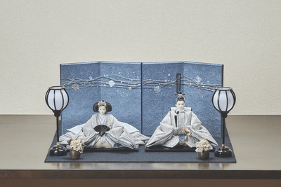 波銀河と白銀のおひなさま