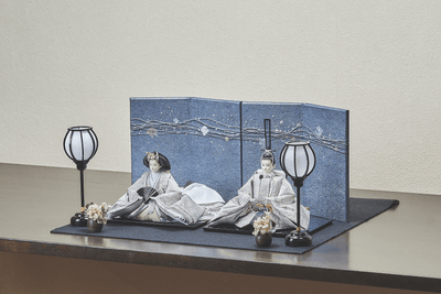 波銀河と白銀のおひなさま