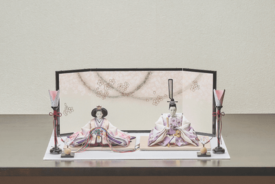 春霞に、春の香りのおひなさま