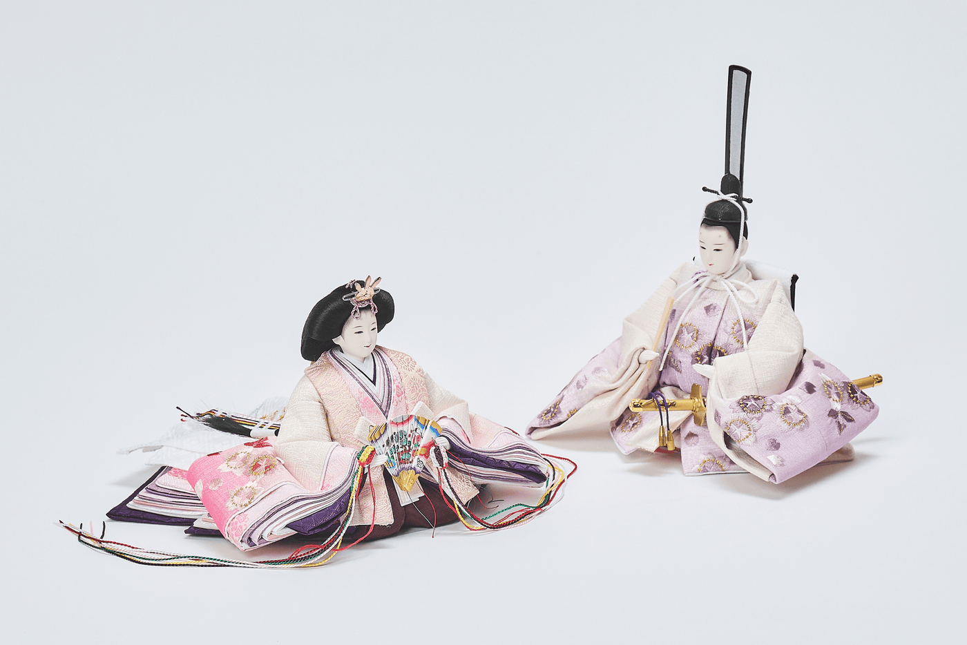 春霞に、春の香りのおひなさま