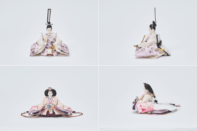 春霞に、春の香りのおひなさま