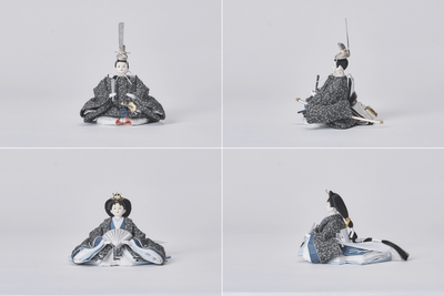 小桜、博多帯のおひなさま