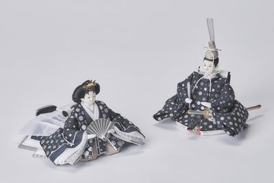 博多帯のおひなさま