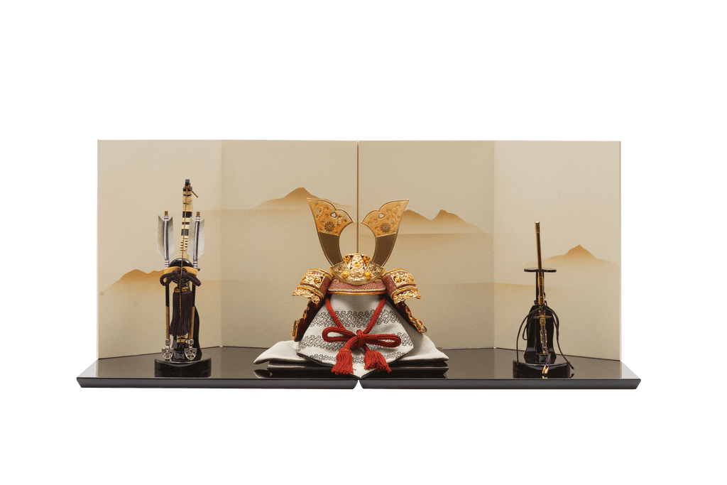 鏨彫職人による朱色の兜 – 人形工房 左京