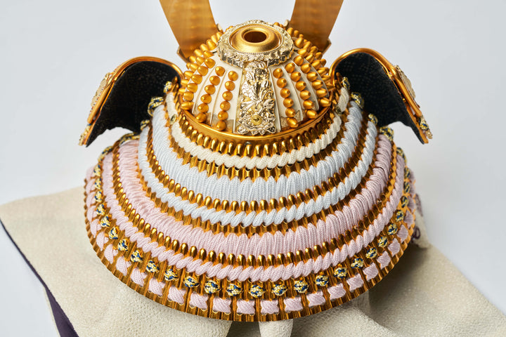 菖蒲色の兜 – 人形工房 左京