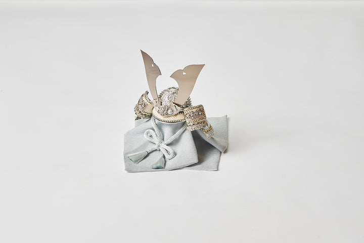 縹色の銀兜 – 人形工房 左京