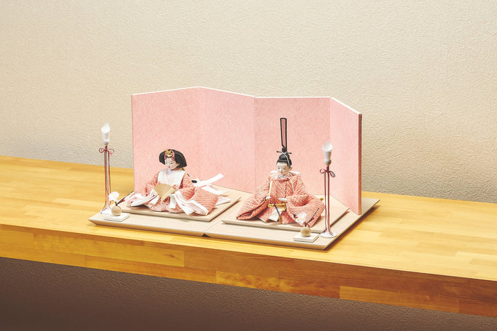 桃色のおひなさま – 人形工房 左京