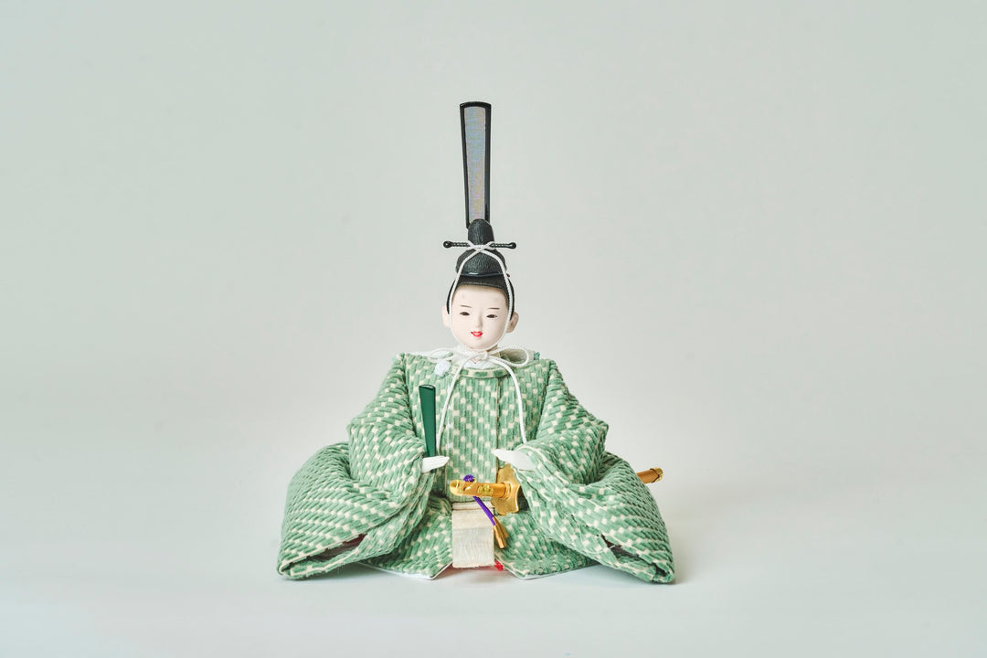 若草色のおひなさま – 人形工房 左京