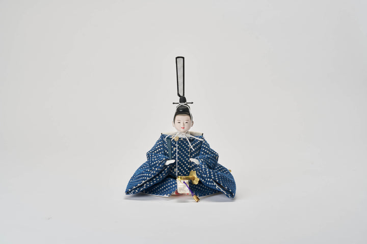 藍色のおひなさま – 人形工房 左京