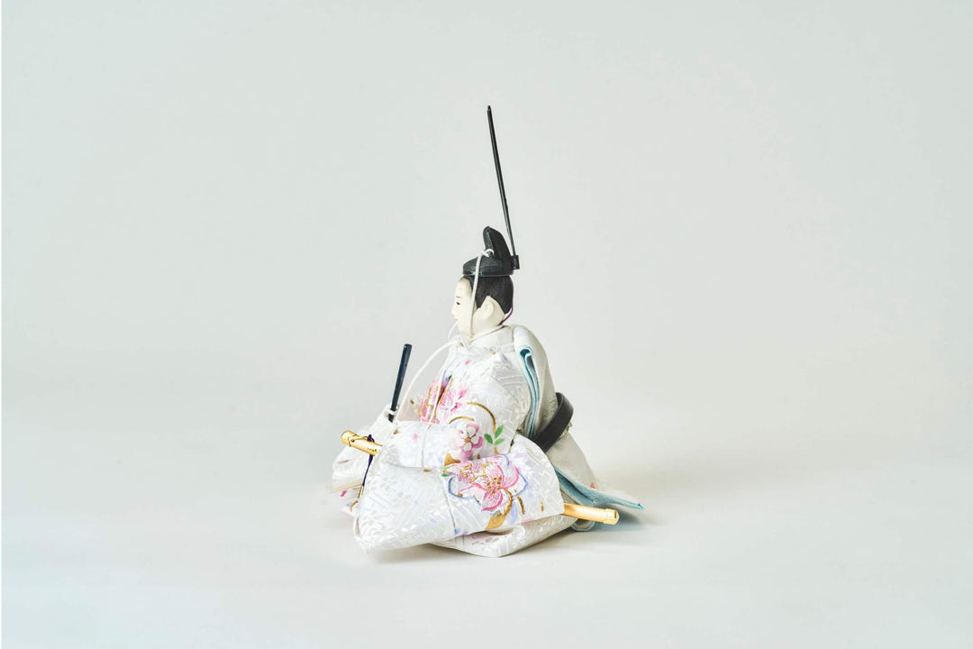 縹桜と藤のおひなさま – 人形工房 左京