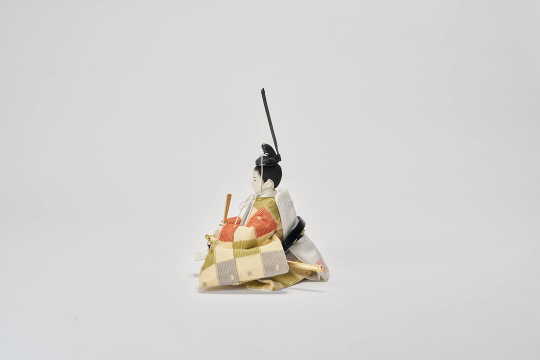 色々チェックのおひなさま – 人形工房 左京