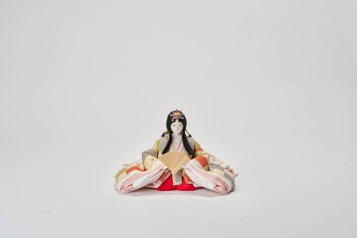 色々チェックのおひなさま – 人形工房 左京