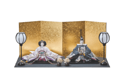 宵桜のおひなさま