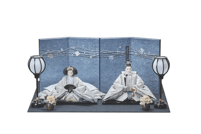 波銀河と白銀のおひなさま