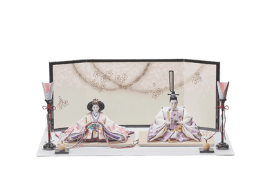 春霞に、春の香りのおひなさま