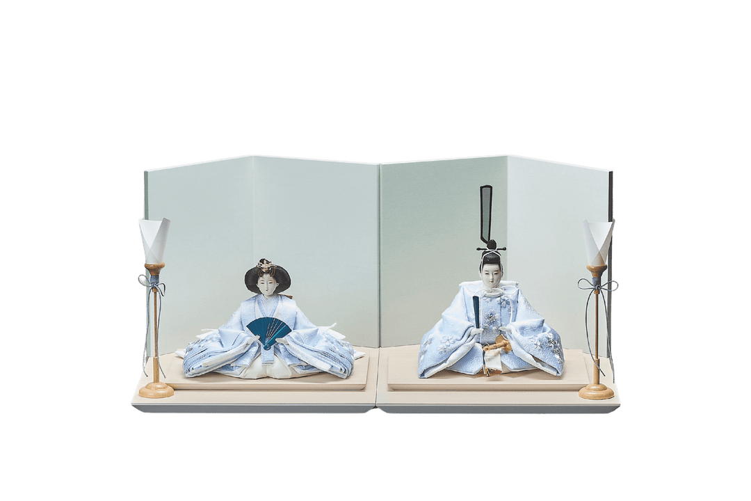 氷桜のおひなさま（小） – 人形工房 左京